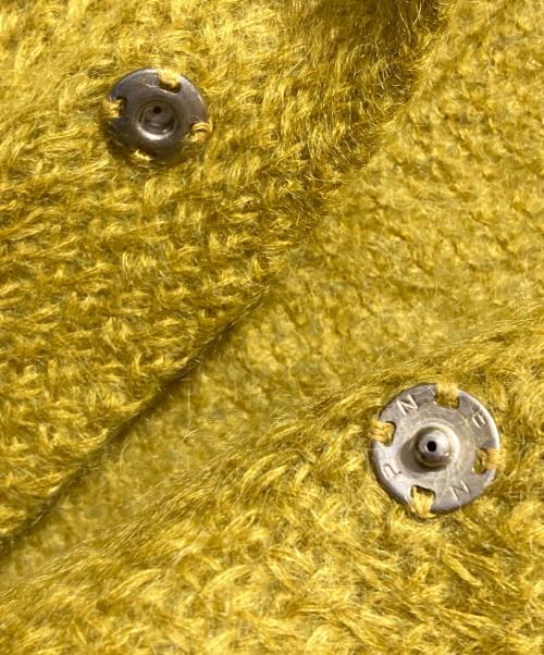 Y's（ワイズ）Y's (ワイズ) ニットジャケット イエロー サイズ:3の古着・服飾アイテム