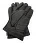 BOSS HUGO BOSS (ボス ヒューゴボス) レザーグローブ ブラック：5000円