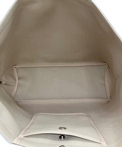 Herve Chapelier（エルベシャプリエ）Herve Chapelier (エルベシャプリエ) Tote bag rectangular bottom 705GP グラニ×シルバーの古着・服飾アイテム