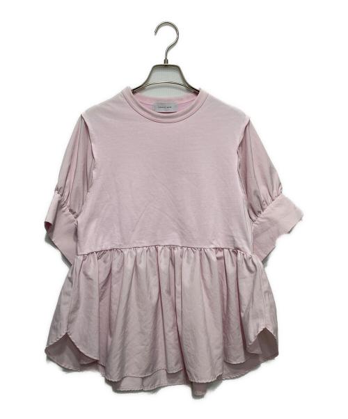 Adam et Rope（アダム エ ロペ）Adam et Rope (アダム エ ロペ) バウンスカフスプルオーバー ピンク サイズ:Fの古着・服飾アイテム