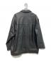 STEVEN ALAN (スティーブンアラン) シボ シープレザー カーコート ブラック サイズ:XL：60000円