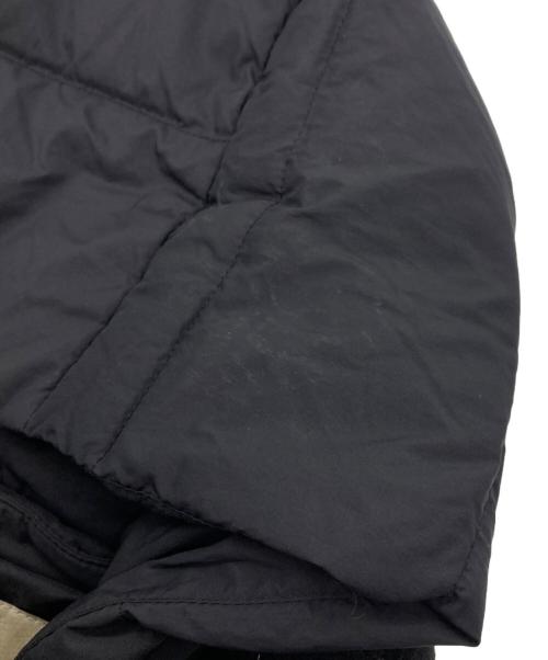 HERNO（ヘルノ）HERNO (ヘルノ) ウール切替ダウンジャケット ブラック サイズ:44の古着・服飾アイテム