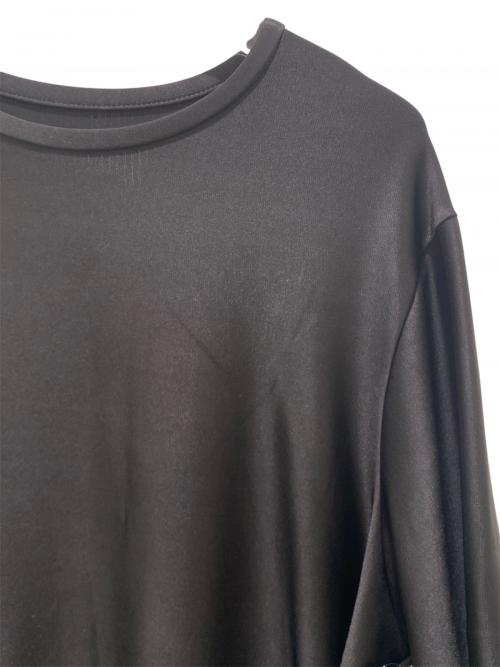 JIL SANDER（ジルサンダー）JIL SANDER (ジルサンダー) レーヨンカットソー ブラック サイズ:38の古着・服飾アイテム