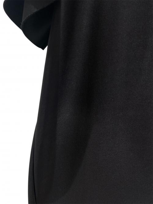 JIL SANDER（ジルサンダー）JIL SANDER (ジルサンダー) レーヨンカットソー ブラック サイズ:38の古着・服飾アイテム