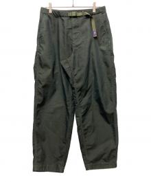 THE NORTHFACE PURPLELABEL（ザ・ノースフェイス パープルレーベル）の古着「STRETCH TWILL WIDE TAPERED PANTS」｜カーキ