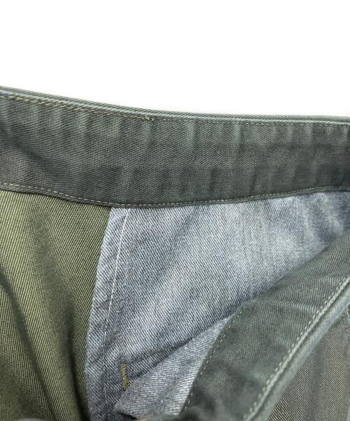 THE NORTHFACE PURPLELABEL（ザ・ノースフェイス パープルレーベル）THE NORTHFACE PURPLELABEL (ザ・ノースフェイス パープルレーベル) STRETCH TWILL WIDE TAPERED PANTS カーキ サイズ:32の古着・服飾アイテム