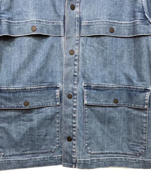 HELLY HANSEN（ヘリーハンセン）HELLY HANSEN (ヘリーハンセン) ライトデニムジャケット ブルー サイズ:SIZE Lの古着・服飾アイテム