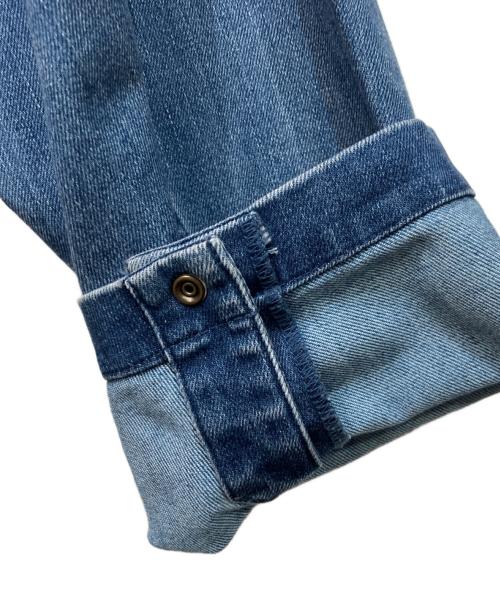 HELLY HANSEN（ヘリーハンセン）HELLY HANSEN (ヘリーハンセン) ライトデニムジャケット ブルー サイズ:SIZE Lの古着・服飾アイテム