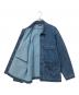 中古・古着 HELLY HANSEN (ヘリーハンセン) ライトデニムジャケット ブルー サイズ:SIZE L：12000円