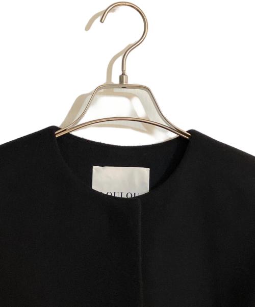 Loulou Willoughby（ルルウィルビー）Loulou Willoughby (ルルウィルビー) カシミヤビーバーコート ブラック サイズ:2の古着・服飾アイテム