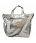 LeSportsac（レスポートサック）の古着「EASY EDITOR'S TOTE」｜シルバー