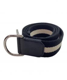 BALLY（バリー）の古着「リングベルト」｜ブラック