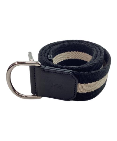 BALLY（バリー）BALLY (バリー) リングベルト ブラックの古着・服飾アイテム