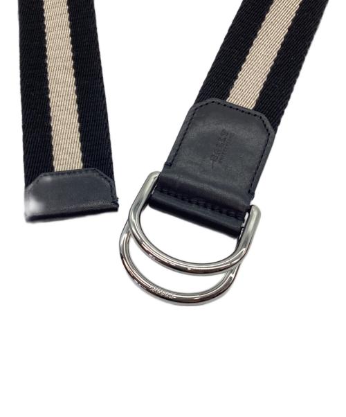 BALLY（バリー）BALLY (バリー) リングベルト ブラックの古着・服飾アイテム