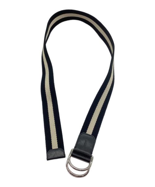 BALLY（バリー）BALLY (バリー) リングベルト ブラックの古着・服飾アイテム