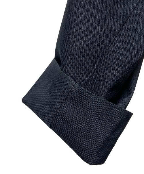 Norwegian Rain（ノルウェージャンレイン）Norwegian Rain (ノルウェージャンレイン) フーデッドバルカラーコート ネイビー サイズ:Sの古着・服飾アイテム