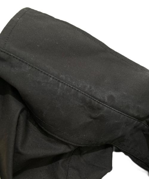 MM6 Maison Margiela（エムエムシックスメゾンマルジェラ）MM6 Maison Margiela (エムエムシックスメゾンマルジェラ) ハーフストライプノースリーブシャツ ベージュ×ブラック サイズ:40の古着・服飾アイテム