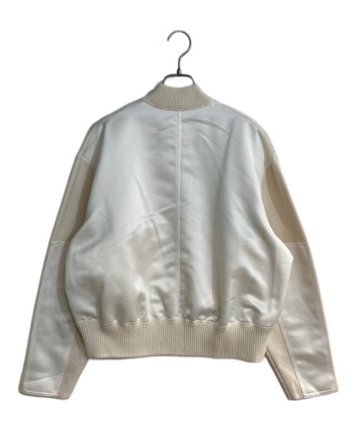 theory luxe（セオリーリュクス）theory luxe (セオリーリュクス) スウィッチングニットブルゾン アイボリー サイズ:38の古着・服飾アイテム
