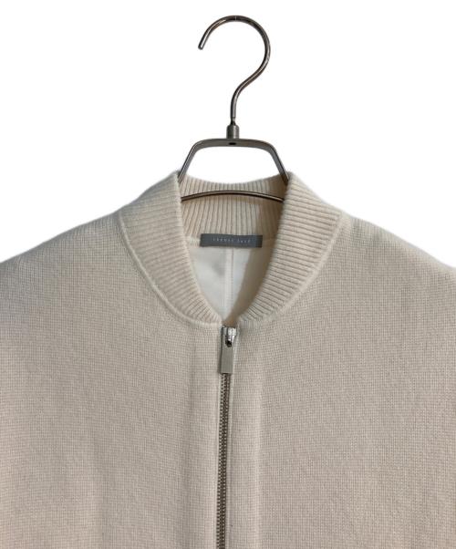 theory luxe（セオリーリュクス）theory luxe (セオリーリュクス) スウィッチングニットブルゾン アイボリー サイズ:38の古着・服飾アイテム