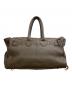 GOLDEN GOOSE DELUXE BRAND (ゴールデングースデラックスブランド) フラップレザートートバッグ ブラウン：18000円