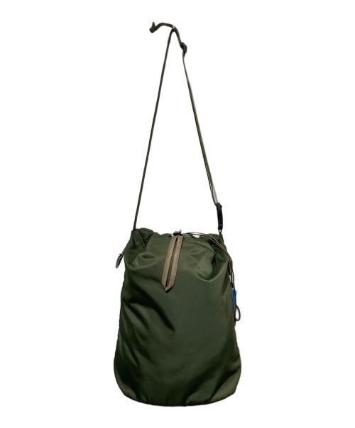 PORTER（ポーター）PORTER (ポーター) TOGA PULLA (トーガ プルラ) MESH BAG オリーブ×ブルーの古着・服飾アイテム