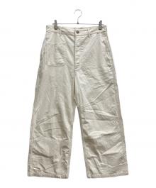 BSC Uniform（ビーエスシーユニフォーム）の古着「Split Jumpsuit Pants」｜ベージュ