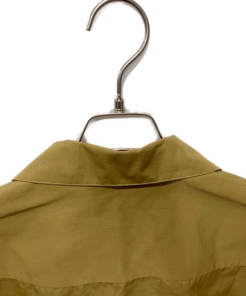 JIL SANDER（ジルサンダー）JIL SANDER (ジルサンダー) ヘビーオーガニックコットンポプリンシャツ ベージュ サイズ:40の古着・服飾アイテム