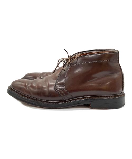 Alden（オールデン）ALDEN (オールデン) 1339 コードバン チャッカブーツ バーガンディー サイズ:7の古着・服飾アイテム