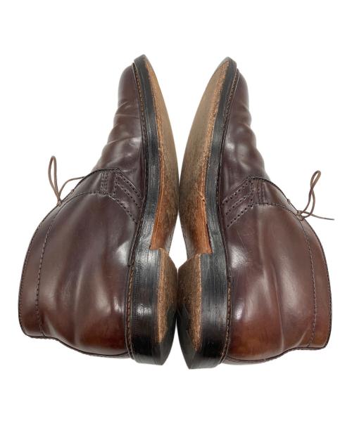 Alden（オールデン）ALDEN (オールデン) 1339 コードバン チャッカブーツ バーガンディー サイズ:7の古着・服飾アイテム