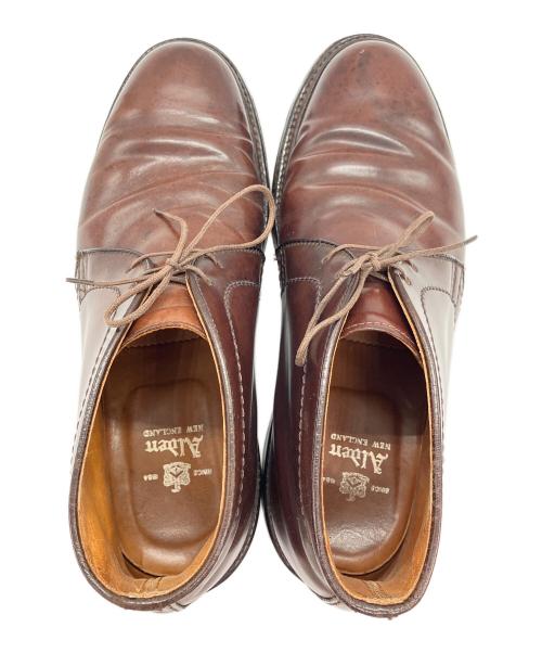 Alden（オールデン）ALDEN (オールデン) 1339 コードバン チャッカブーツ バーガンディー サイズ:7の古着・服飾アイテム