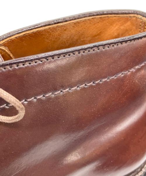 Alden（オールデン）ALDEN (オールデン) 1339 コードバン チャッカブーツ バーガンディー サイズ:7の古着・服飾アイテム