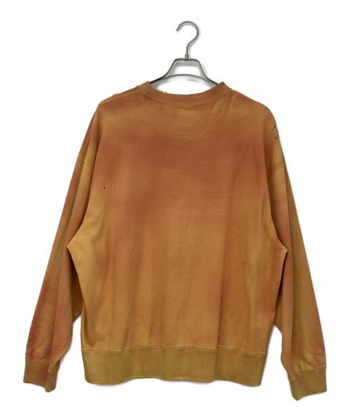 Vivienne Westwood（ヴィヴィアンウエストウッド）Vivienne Westwood (ヴィヴィアンウエストウッド) オーブデザインダメージ加工スウェット オレンジ サイズ:00の古着・服飾アイテム