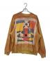 Vivienne Westwood（ヴィヴィアンウエストウッド）の古着「オーブデザインダメージ加工スウェット」｜オレンジ