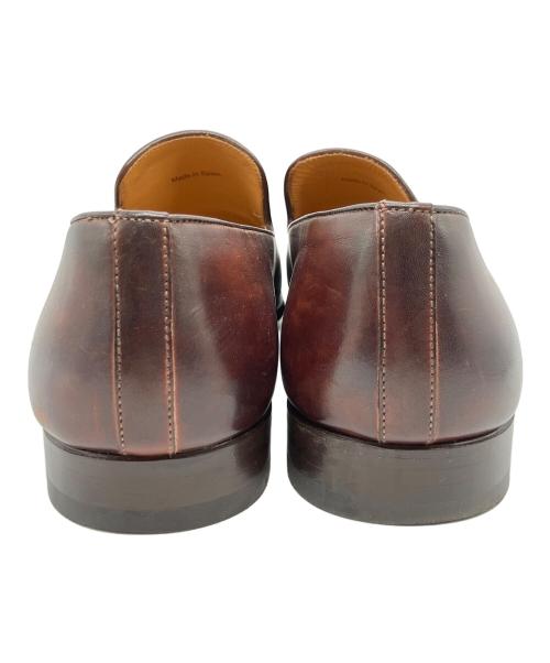 MAGNANNI（マグナーニ）MAGNANNI (マグナーニ) プレーントゥスリッポン ブラウン サイズ:41の古着・服飾アイテム