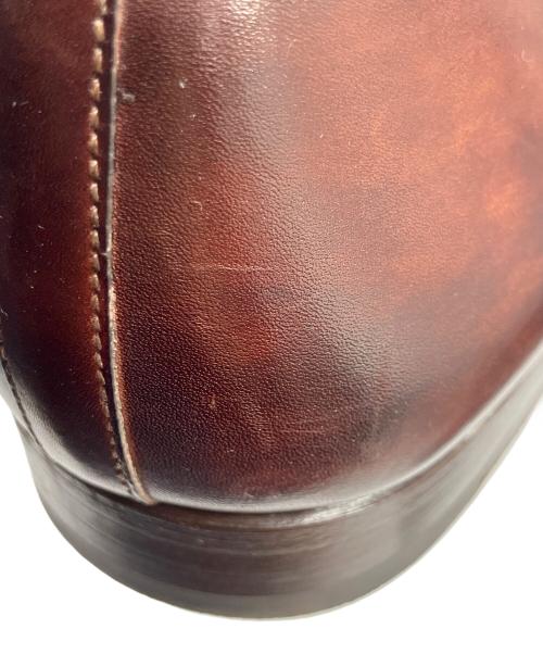 MAGNANNI（マグナーニ）MAGNANNI (マグナーニ) プレーントゥスリッポン ブラウン サイズ:41の古着・服飾アイテム