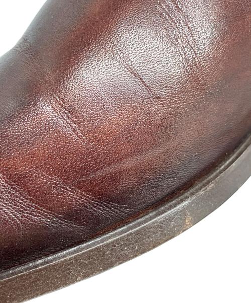 MAGNANNI（マグナーニ）MAGNANNI (マグナーニ) プレーントゥスリッポン ブラウン サイズ:41の古着・服飾アイテム