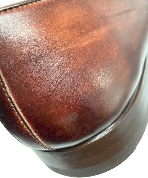 MAGNANNI（マグナーニ）MAGNANNI (マグナーニ) プレーントゥスリッポン ブラウン サイズ:41の古着・服飾アイテム