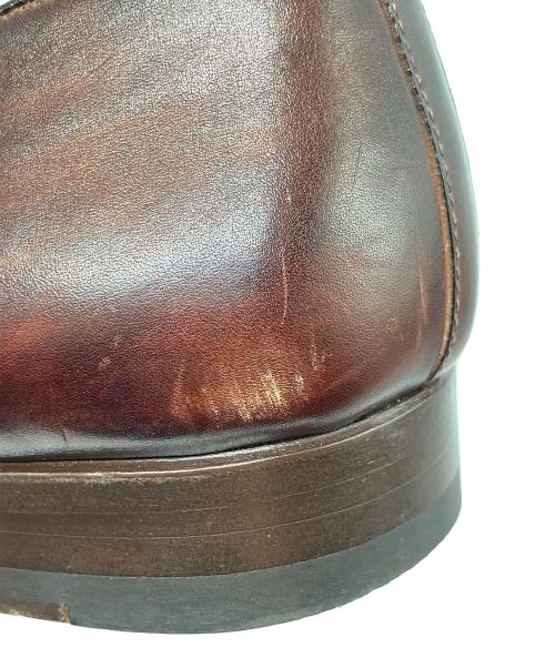 MAGNANNI（マグナーニ）MAGNANNI (マグナーニ) プレーントゥスリッポン ブラウン サイズ:41の古着・服飾アイテム