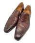 MAGNANNI（マグナーニ）の古着「プレーントゥスリッポン」｜ブラウン