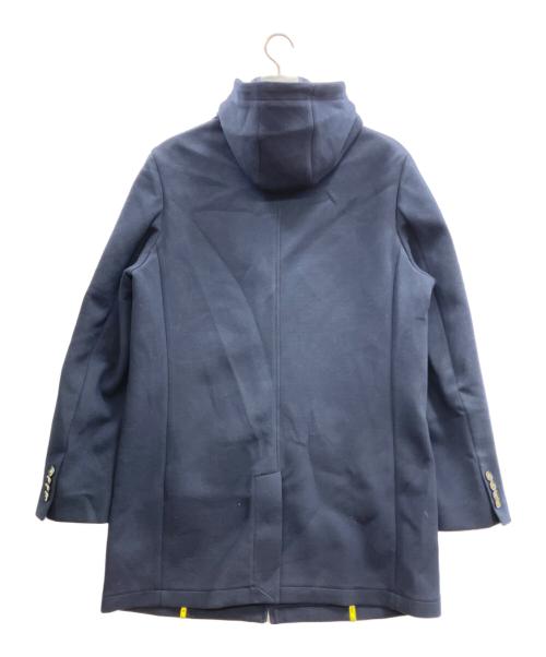 MANUEL RITZ（マニュエル・リッツ）MANUEL RITZ (マニュエル・リッツ) フーデッドチェスターコート ネイビー サイズ:52の古着・服飾アイテム