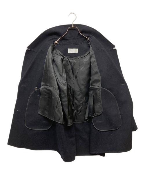 na.e（ナエ）na.e (ナエ) Traditional Melton Coat ダブルブレスト メルトン コート ネイビー サイズ:SIZE FREEの古着・服飾アイテム