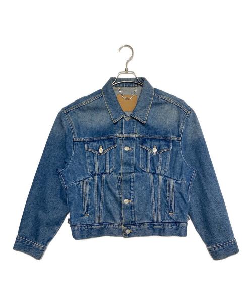 BALENCIAGA（バレンシアガ）BALENCIAGA (バレンシアガ) スウイングニムジャケット インディゴ サイズ:34の古着・服飾アイテム