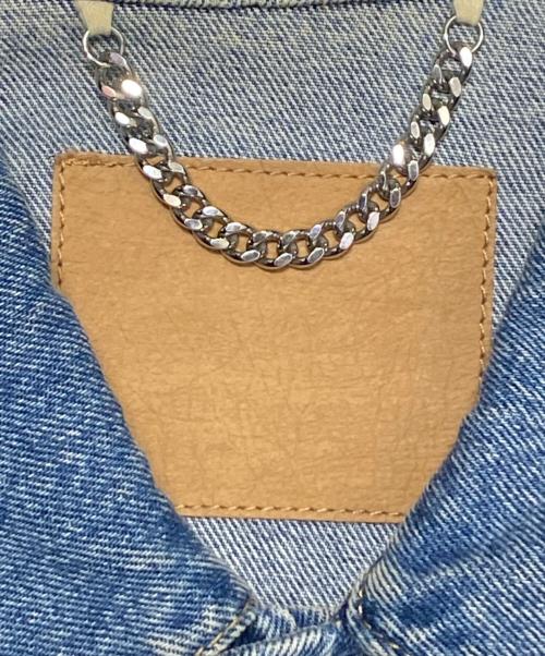 BALENCIAGA（バレンシアガ）BALENCIAGA (バレンシアガ) スウイングニムジャケット インディゴ サイズ:34の古着・服飾アイテム
