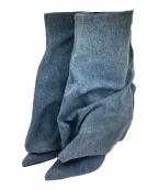 ）の古着「BLUE JEAN BABY SHORT BOOTS」｜インディゴ