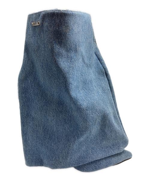 YELLO（イエロ）YELLO (イエロ) BLUE JEAN BABY SHORT BOOTS インディゴ サイズ:Sの古着・服飾アイテム