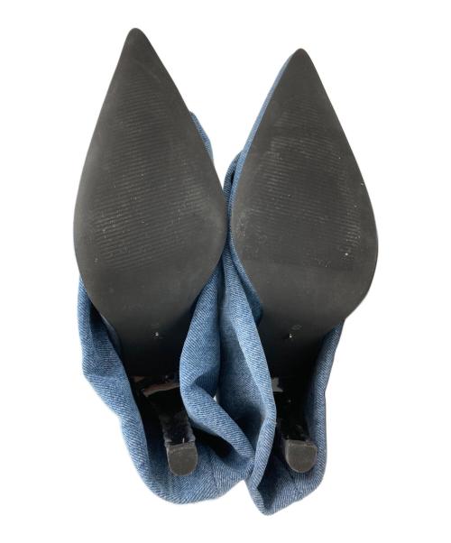 YELLO（イエロ）YELLO (イエロ) BLUE JEAN BABY SHORT BOOTS インディゴ サイズ:Sの古着・服飾アイテム