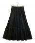 Her lip to（ハーリップトゥ）の古着「floral jacquard volume skirt」｜ブラック