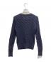 POLO RALPH LAUREN (ポロ・ラルフローレン) ケーブルニットカーディガン ネイビー サイズ:XS：12000円