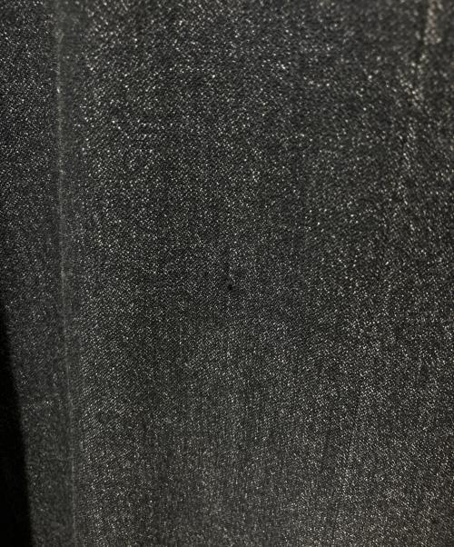 Rene（ルネ）Rene (ルネ) ストレッチフリルN/Sワンピース ブラック サイズ:36の古着・服飾アイテム