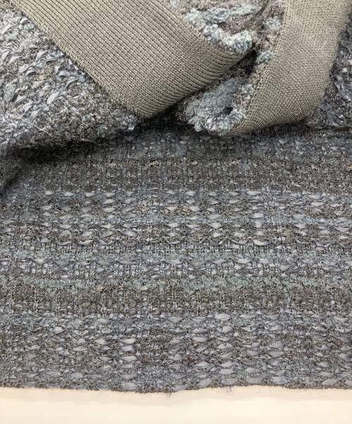 Rene（ルネ）Rene (ルネ) ツイード調ニットジレ ブラック サイズ:36の古着・服飾アイテム